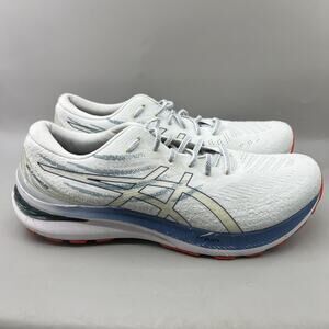 Asics Gel Kayano 29 Running Sneakers Men Size 15 White Blue Comfort Low Shoes
